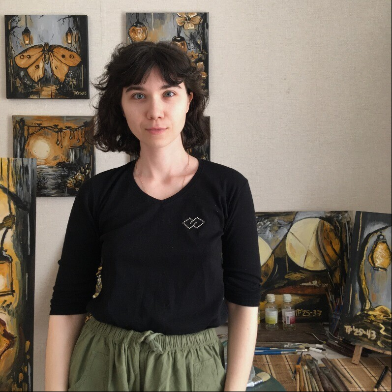Tatyana Pavlenko - Художник за работой